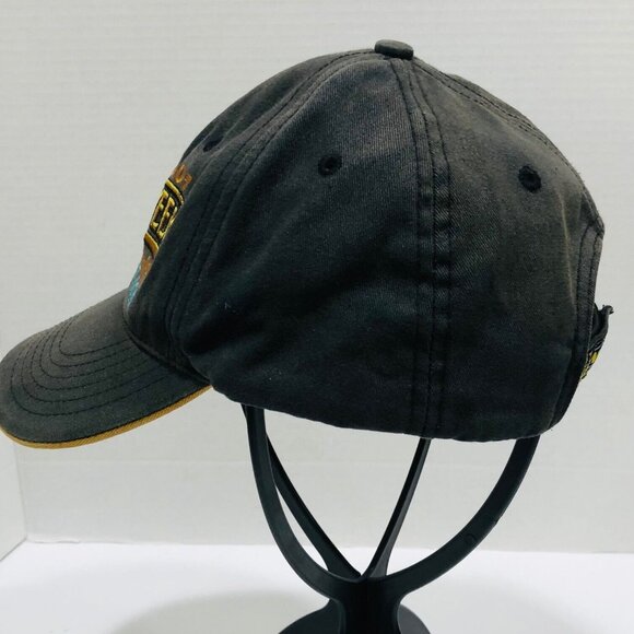 2007 Bikeweek Baseball Trucker Hat Daytona Beach Embroidered Logo Gray Motorcycl - Picture 4 of 7